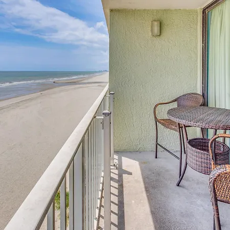 Myrtle Beach Oceanfront Condo With Resort Perks! Exterior photo